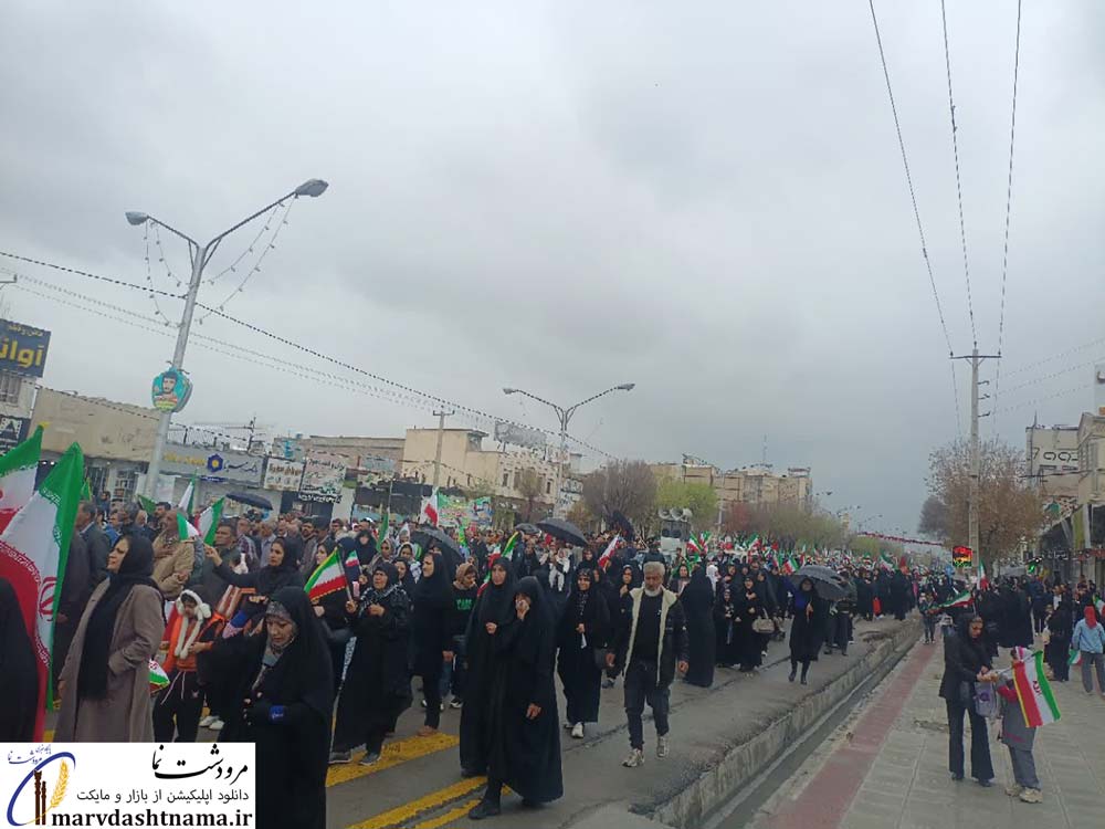 گزارش تصویری راهپیمایی روز قدس 1404 در مرودشت