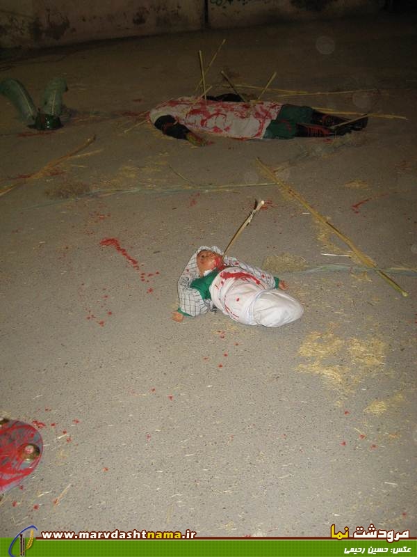 گزارش تصویری: عزاداری شام غریبان در مرودشت